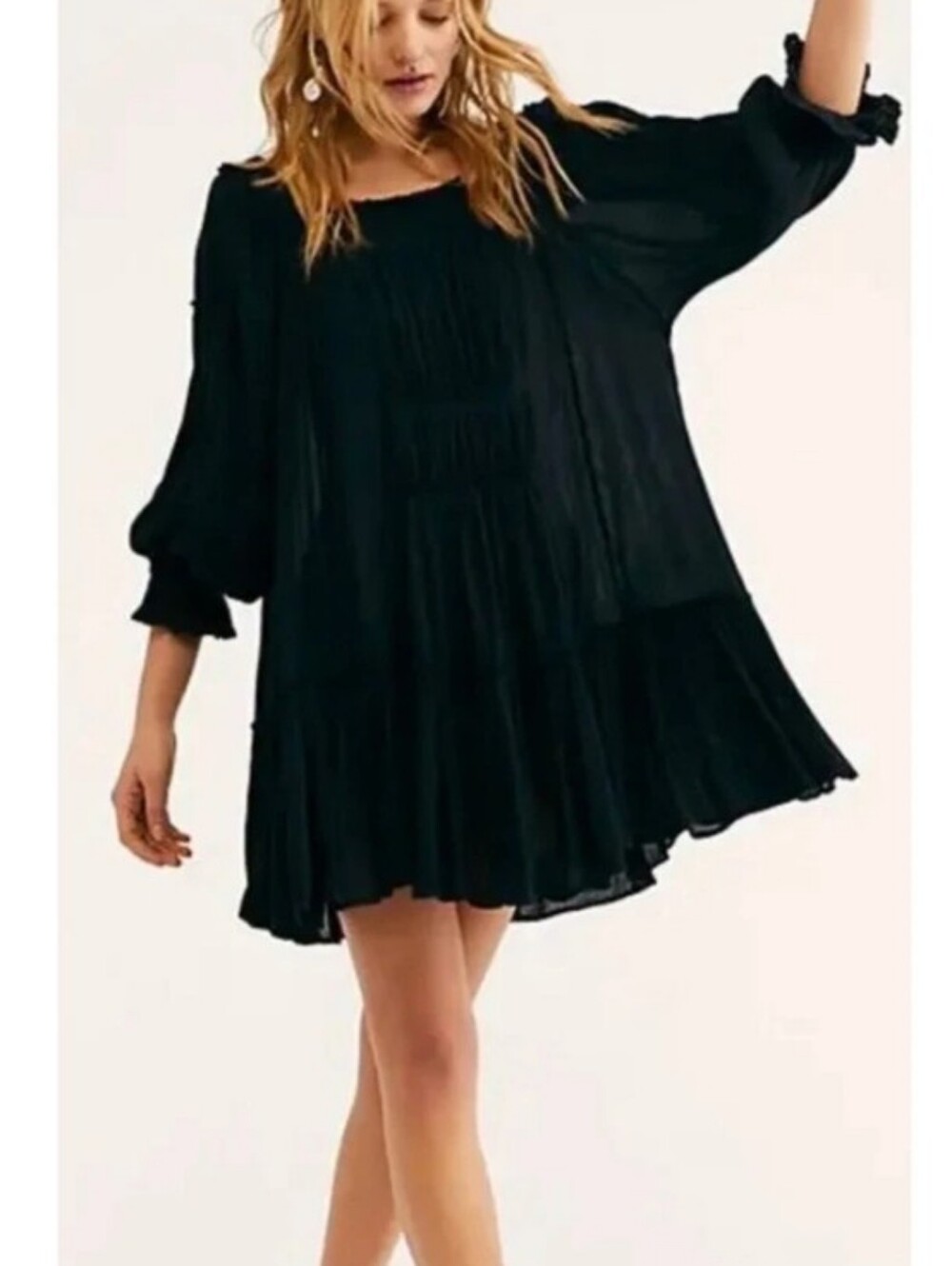 FREE PEOPLE Sea Ya There Mini Dress - Women's Size Small RARE - Picture 1 of 11